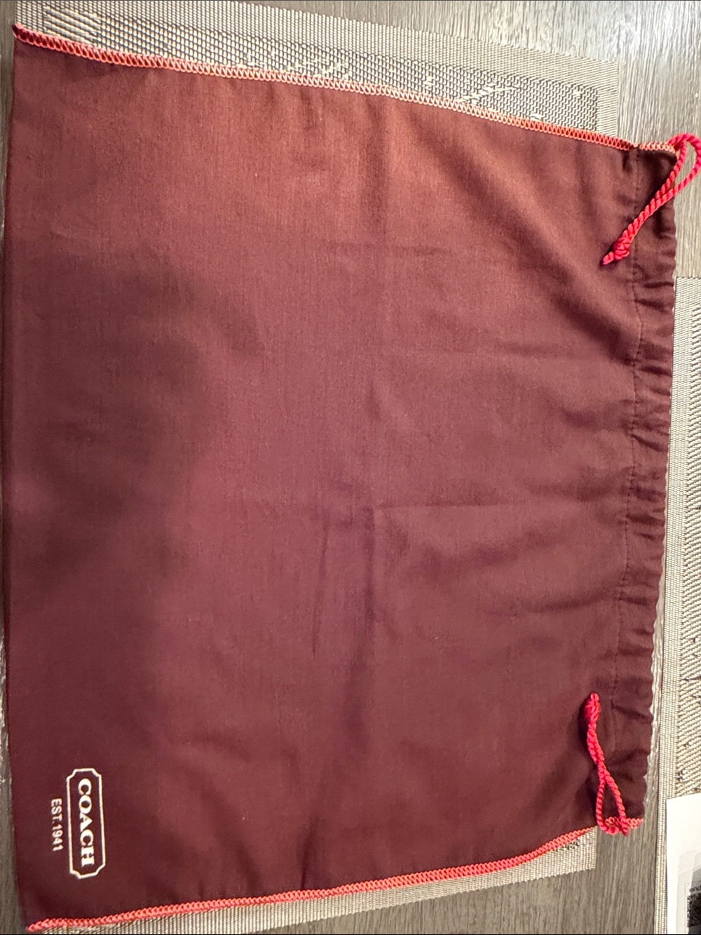 Coach 1941 Dust Bag 16 x 13